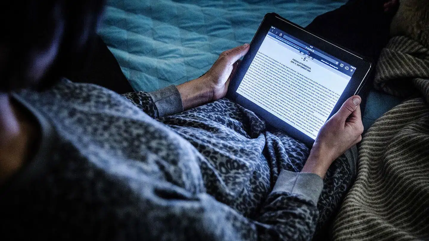 Det er ikke kun lektier, der bliver løst på skolens Ipad. Børn helt ned til seks år ser porno på de kommunalt udleverede skærme. Foto: Modelfoto/Thomas Lekfeldt/Scanpix 2014