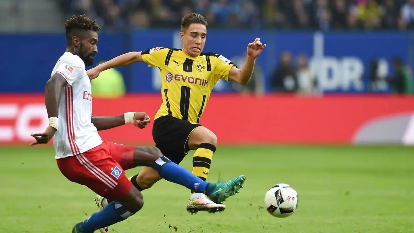 Emre Mor har i løbet af få år spillet i en række klubber. Blandt andet i Borussia Dortmund.