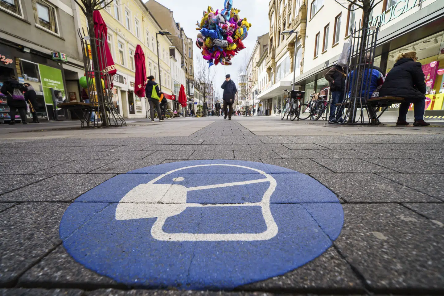 Tyskland forsøger i øjeblikket at dæmme op for en tredje bølge af coronavirus, der hovedsageligt skyldes nye, mere smitsomme coronavarianter. (Arkivfoto) Frank Rumpenhorst/Ritzau Scanpix