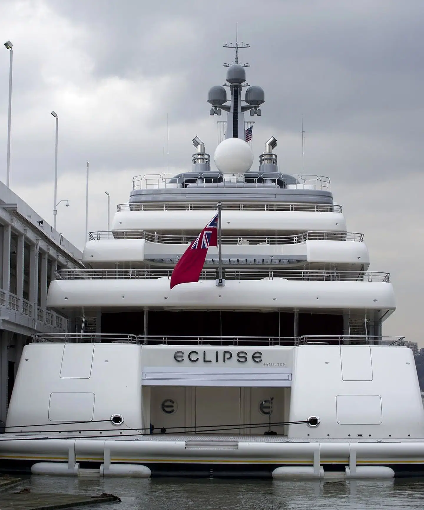 Eclipse var den største privatejede båd i verden, da Abramovich erhvervede sig den i 2010.
