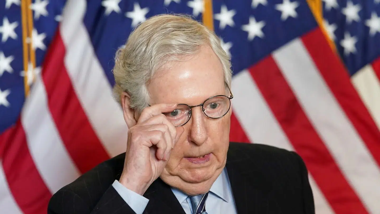 Den republikanske minoritetsleder i Senatet Mitch McConnell kæmper indædt for at beholde filibusteren, som han selv har ændret.