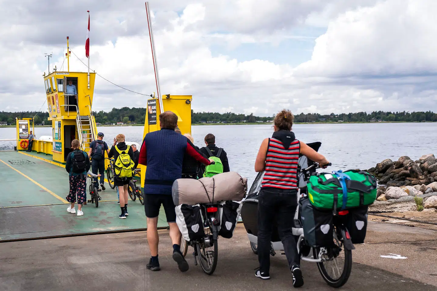 Sommerpakken 2020 bød blandt andet på gratis færgerejser for gående og cyklister.