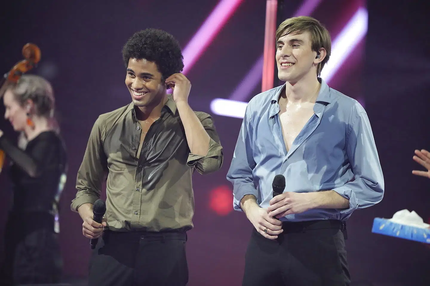 Simon og Marcus.