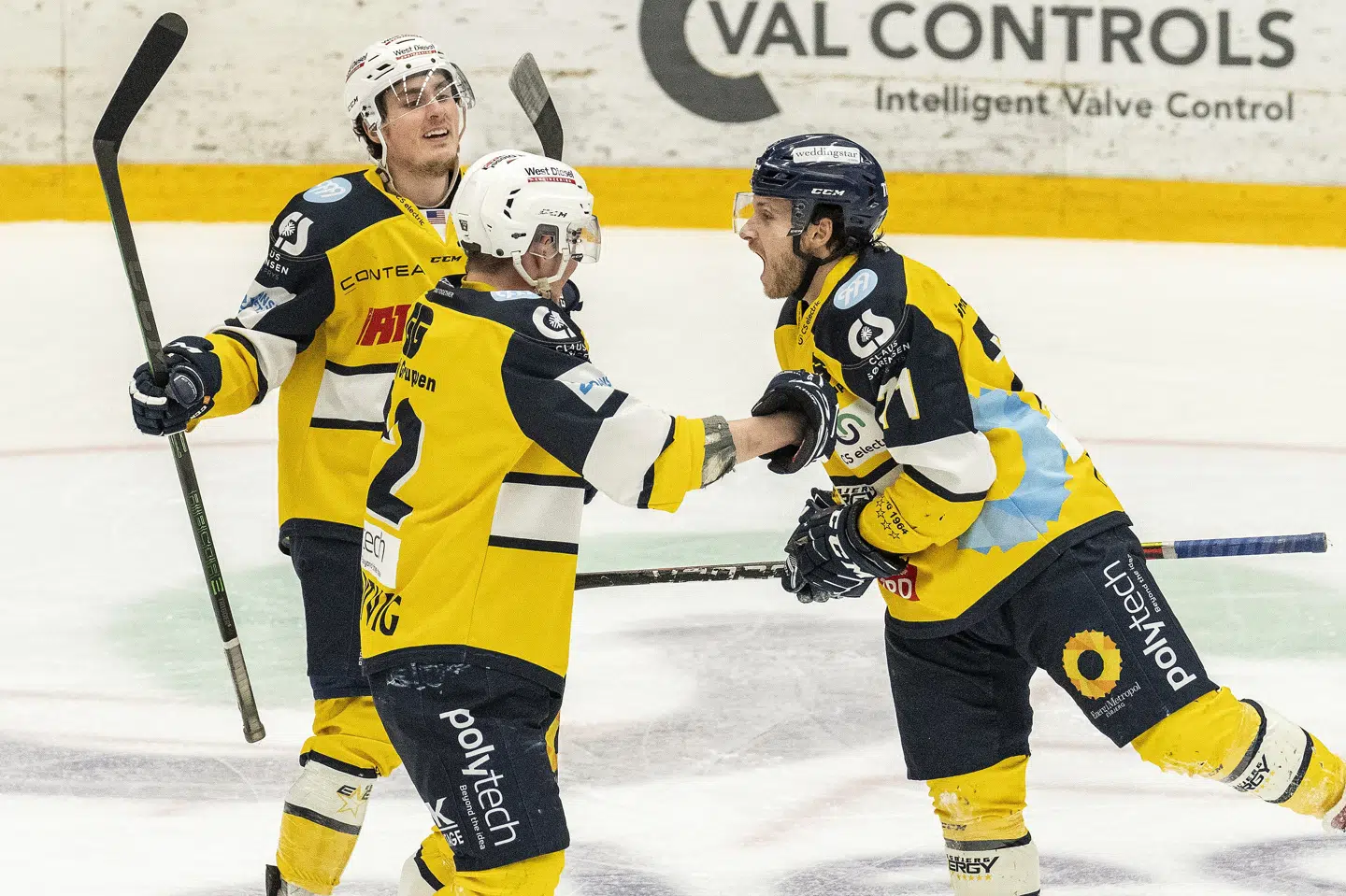 Esbjerg Energy møder Aalborg Pirates i semfinalerne. John Randeris/Ritzau Scanpix