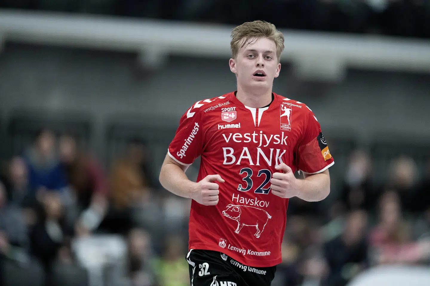 Christian Sabroe Holm og resten af Lemvig-Thyborøn kæmper for overlevelse i HTH Herreligaen. Claus Bech/Ritzau Scanpix