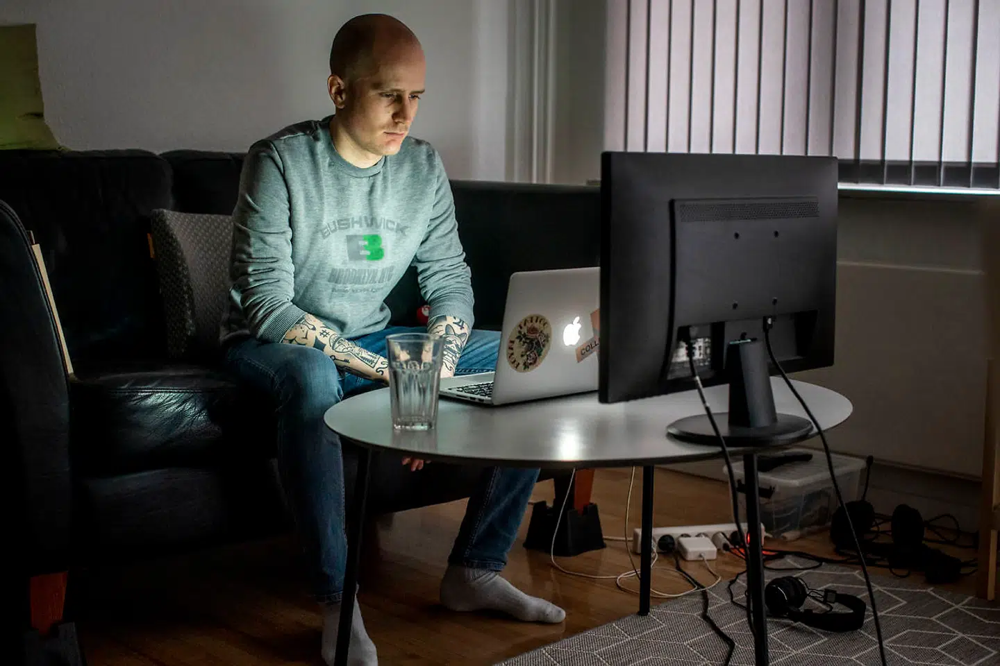 Alex Thelander fotograferet til Berlingske 27. januar.