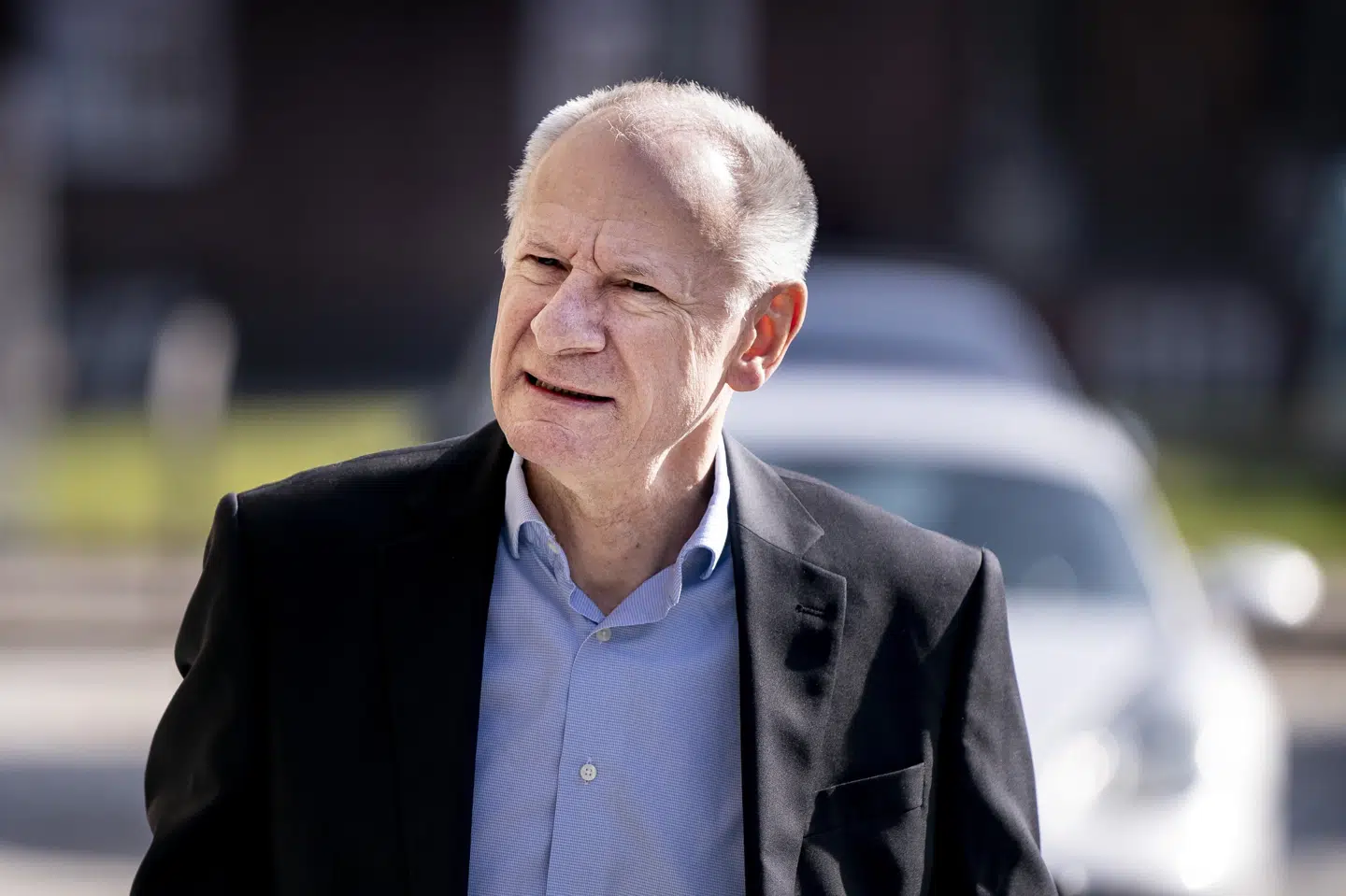 Tidligere rigspolitichef Torsten Hesselbjerg er fredag blevet afhørt i Tibetkommissionen. Liselotte Sabroe/Ritzau Scanpix