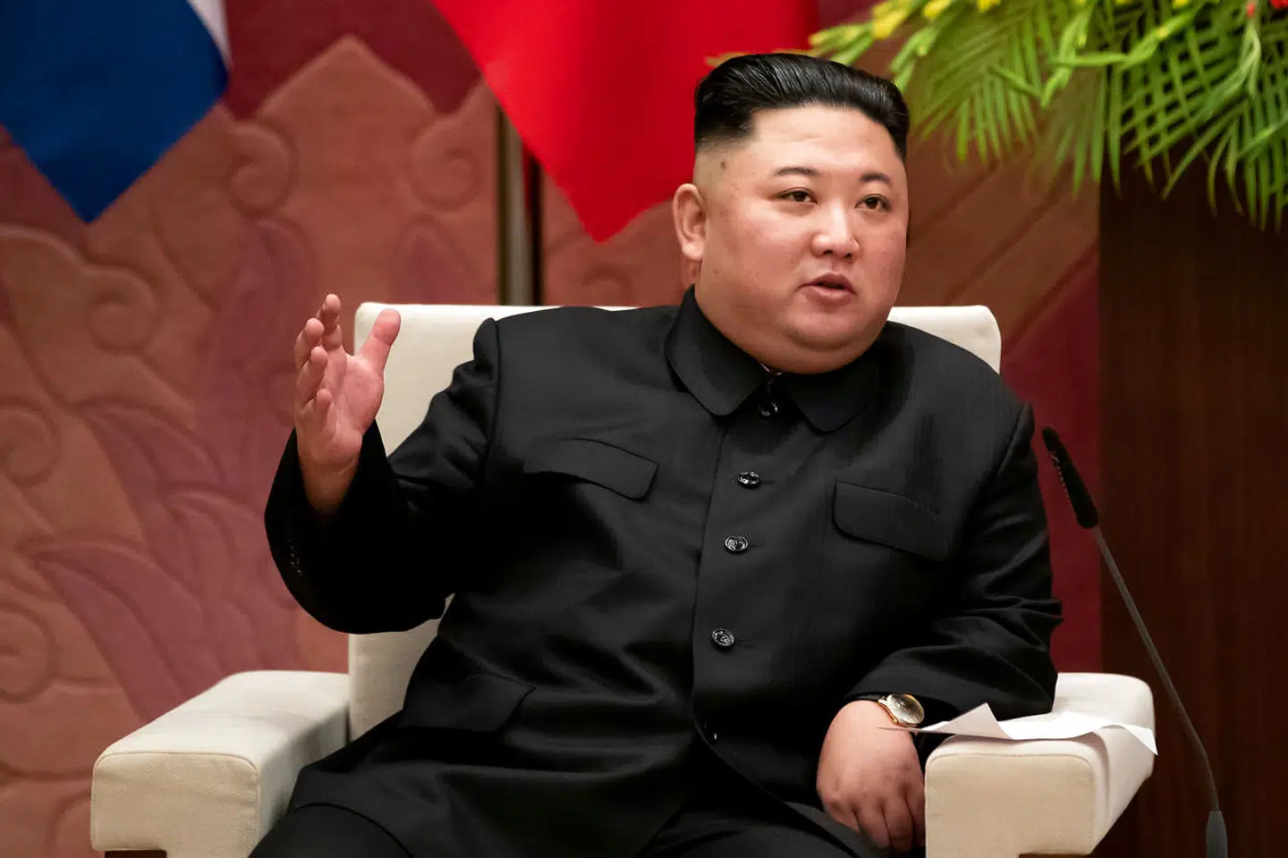 Nordkoreas leder Kim Jong Un har i løbet af den seneste uge fyret missiler af to gange. (Arkivfoto)