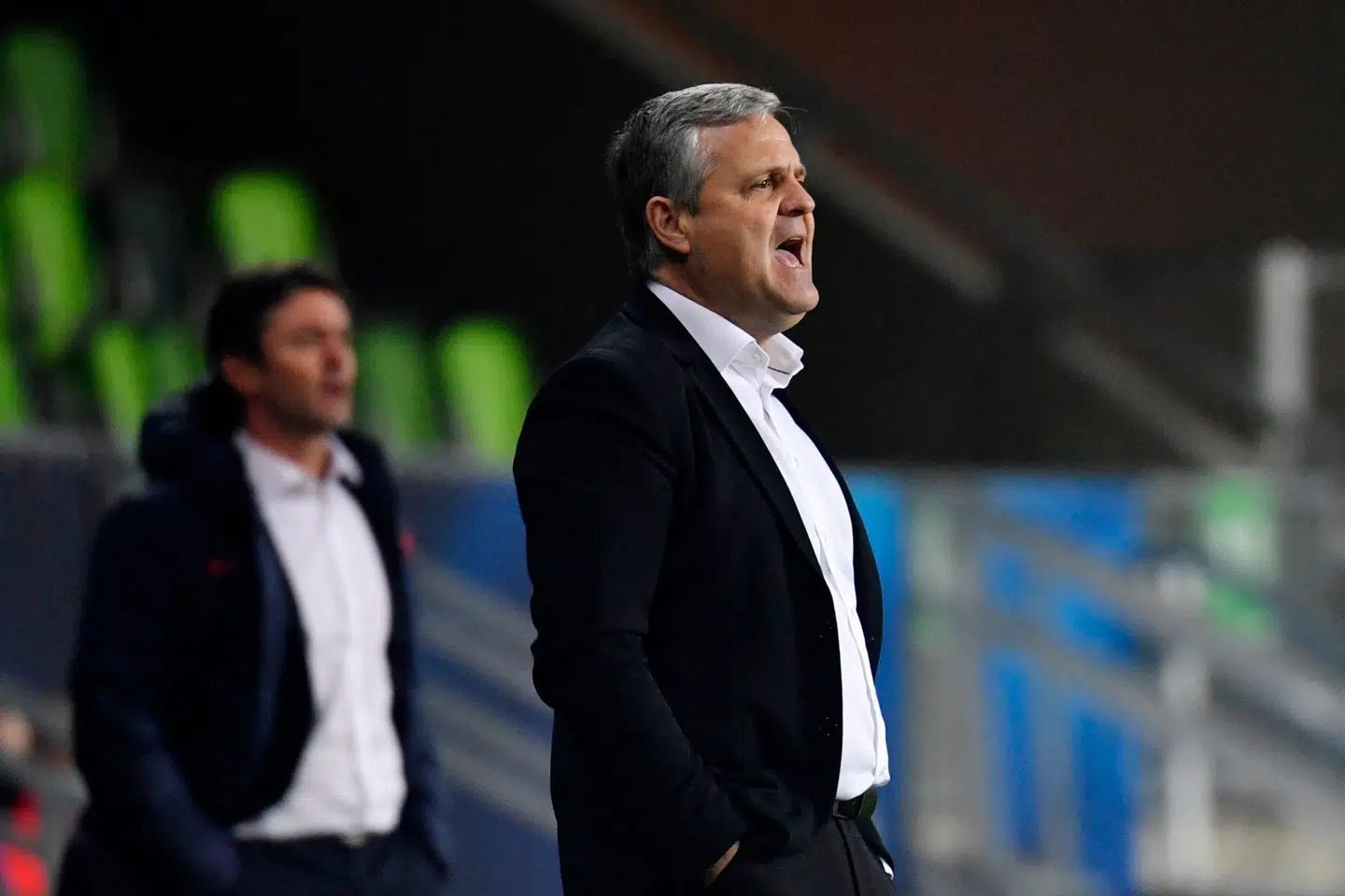 Albert Capellas står for første gang i spidsen for Danmarks U21-landshold ved en slutrunde. Marton Monus/Reuters