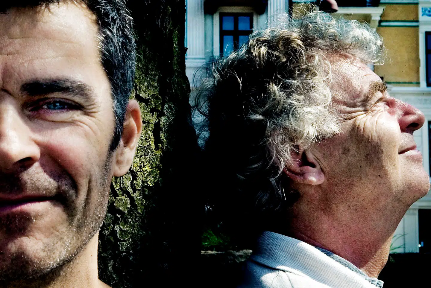 Jan Rørdam har arbejdet sammen med mange. Her ses han side om side med salig Michael Bundesen.