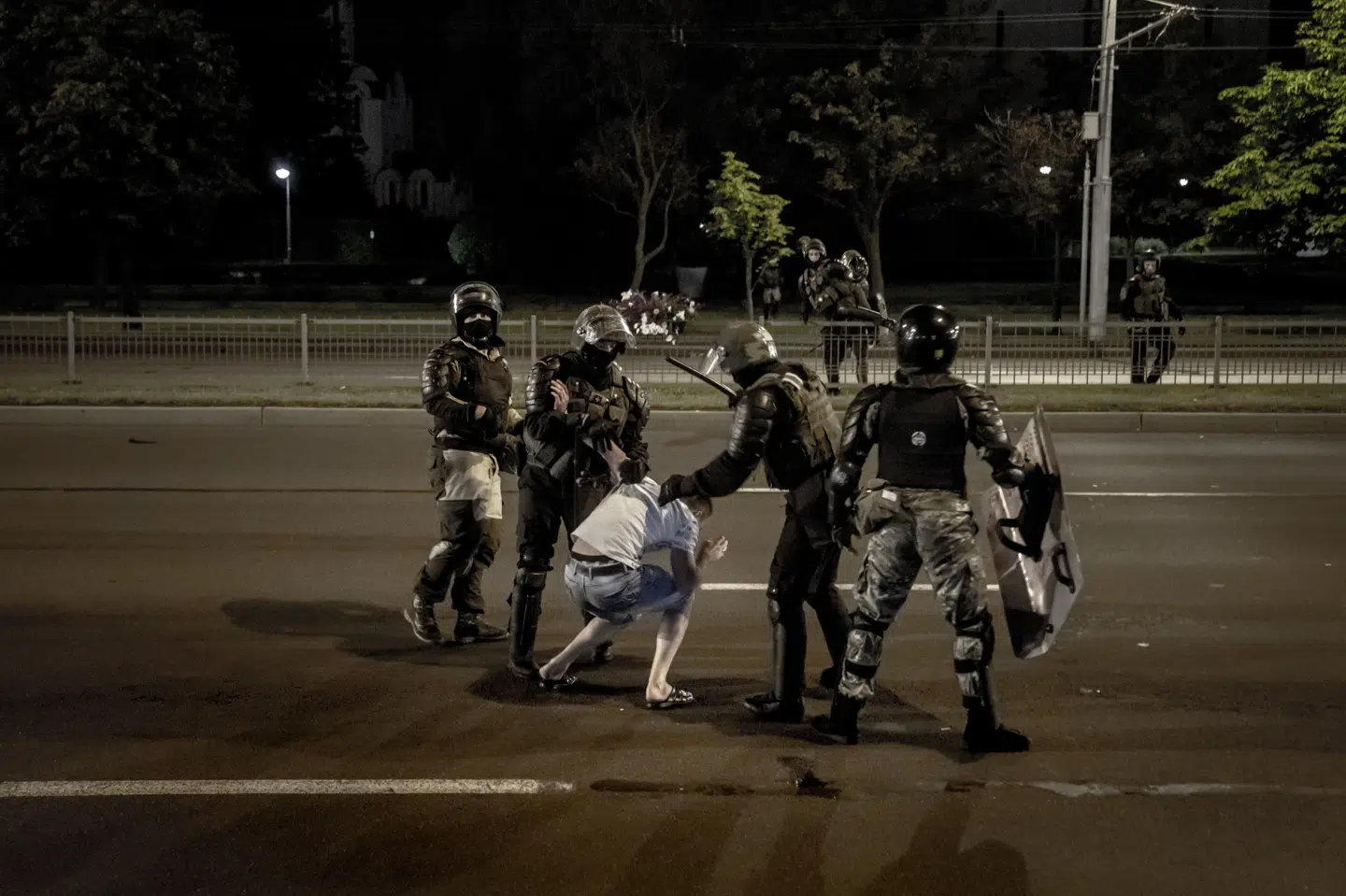 I 26 år er oppositionspolitikere vilkårligt blevet anholdt og alle demonstrationer slået ned med vold. Det var ingen undtagelse ved demonstrationerne efter præsidentvalget i HViderusland i 2020. (Arkivfoto) Asger Ladefoged/Ritzau Scanpix