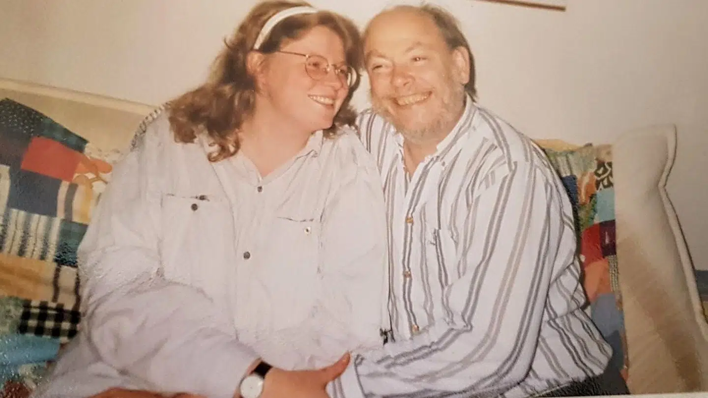 Bjørn og Frances 1994. Foto: Privat.