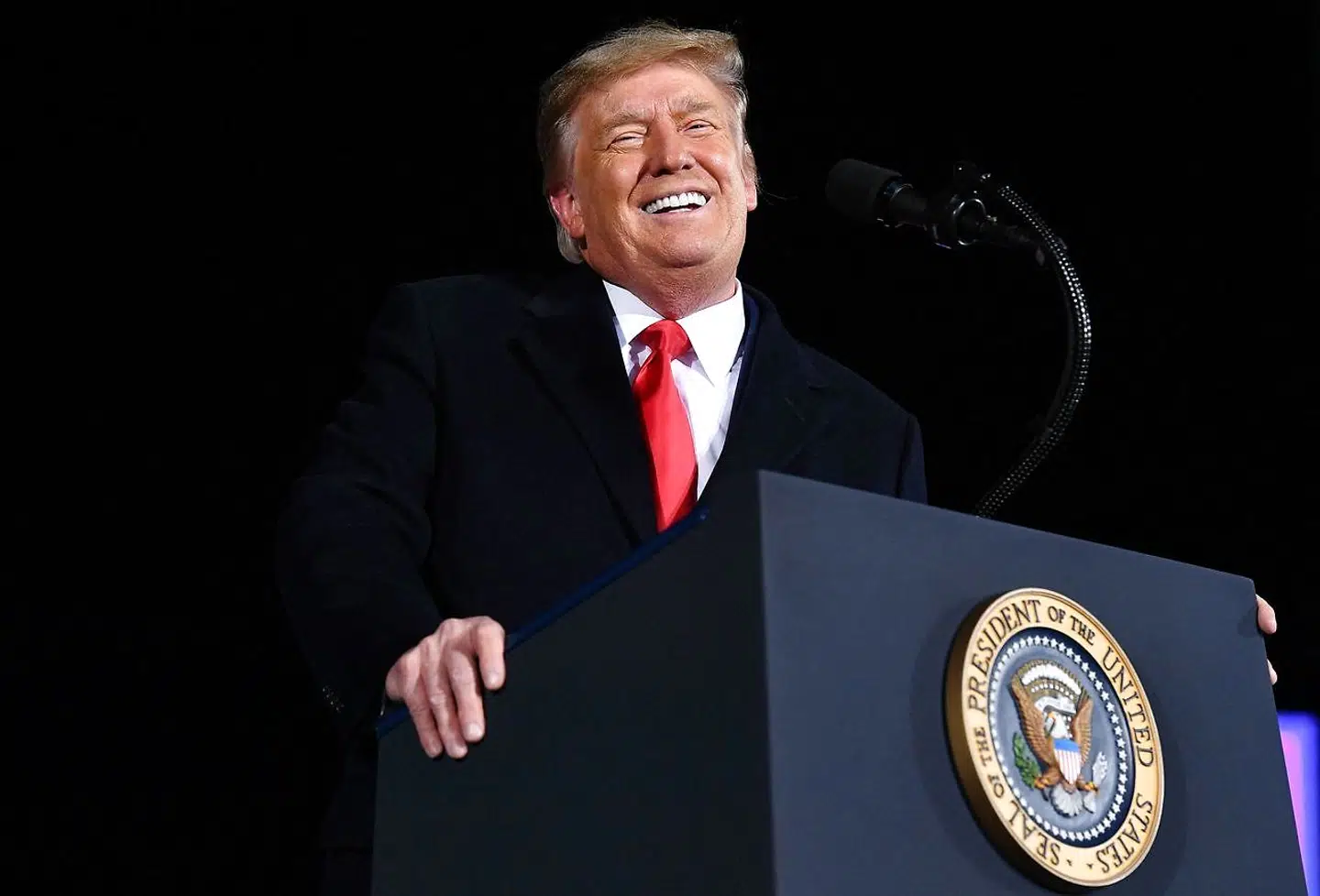 Donald Trump var præsident fra 2016-20, og det kunne ses hos læse- og seertallene.