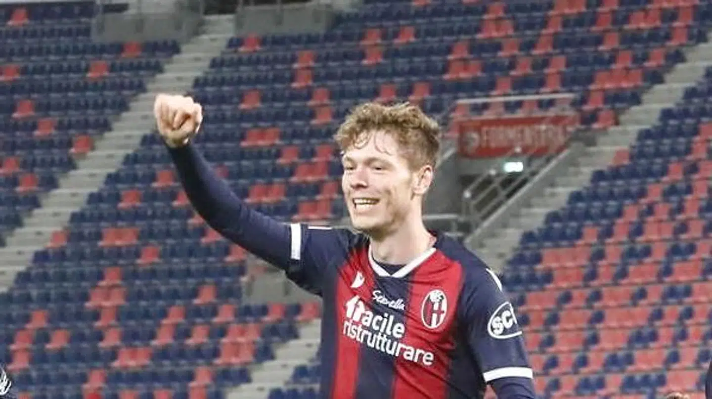 Andreas Skov Olsen frygtede det værste, da han kom ud for en slem rygskade. (EPA/GIORGIO BENVENUTI)