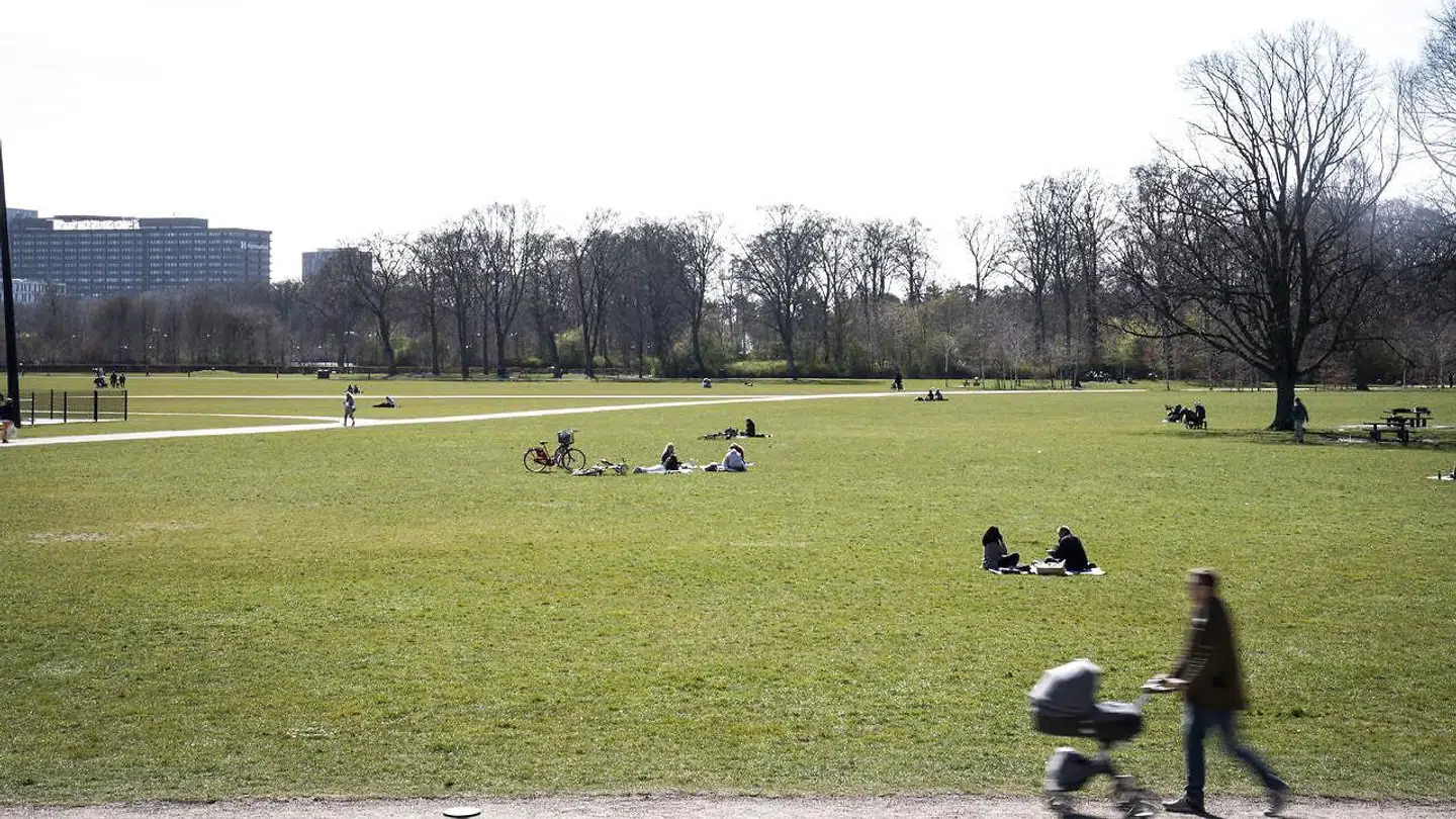 Sådan så én af påskedagene ud i 2020.