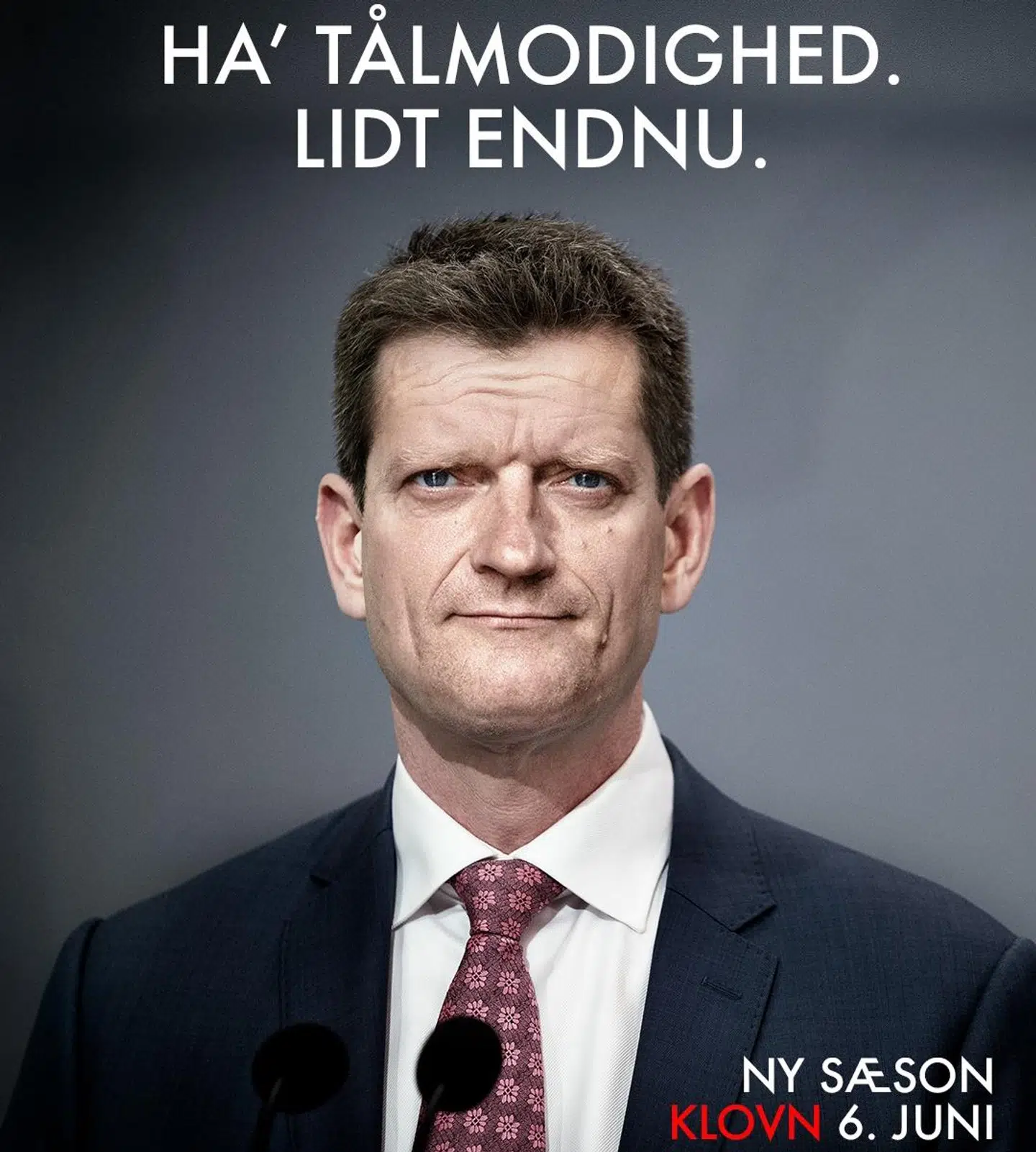 Frank Hvam og Søren Brostrøm i en forening, som reklame for den nye sæson af 'Klovn'.