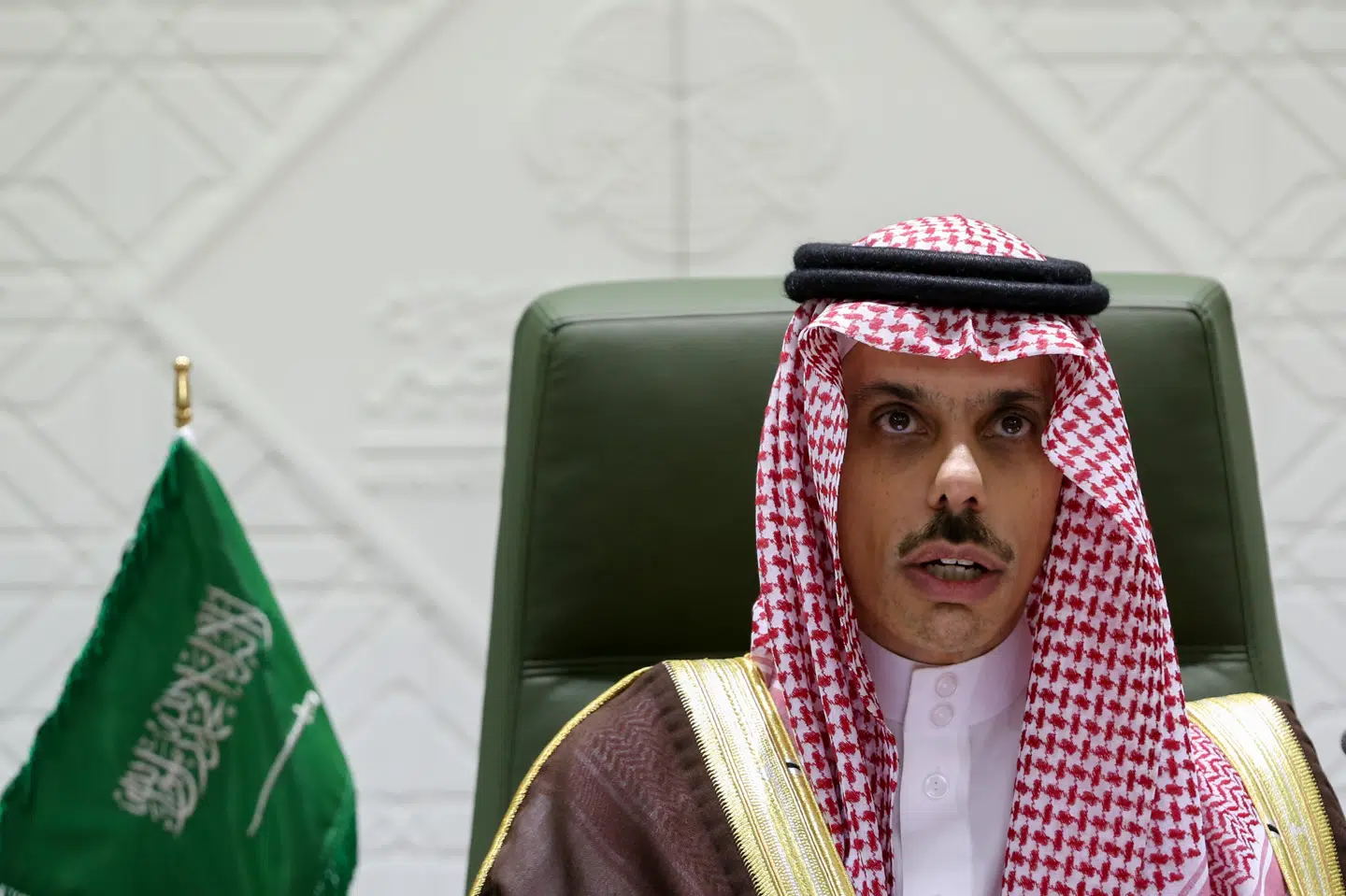 Saudi-Arabiens udenrigsminister har mandag fremlagt et forslag til at skabe fred i krigshærgede Yemen. Ahmed Yosri/Reuters