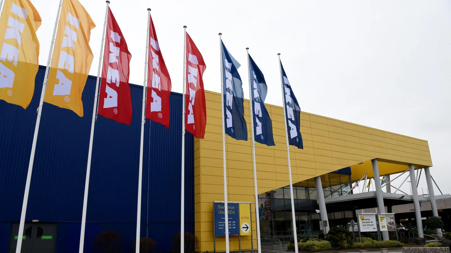 Den franske gren af Ikea blev mandag stillet for retten i en sag om overvågning af ansatte. Francois Lo Presti/Ritzau Scanpix