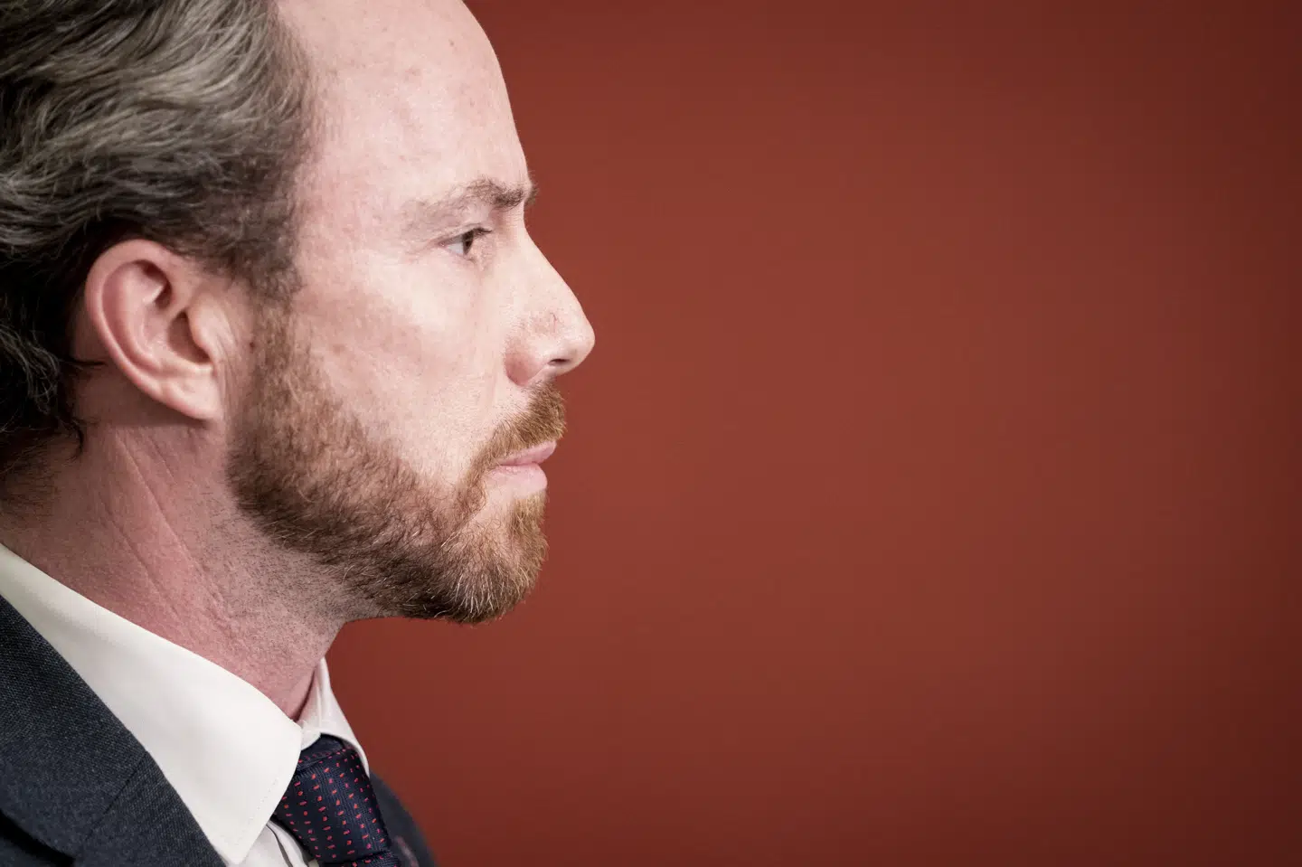 Formand Jakob Ellemann-Jensen (V) er klar til at kæmpe for børnene og de liberale erhverv under mandagens genåbningsforhandlinger med regeringen. Mads Claus Rasmussen/Ritzau Scanpix