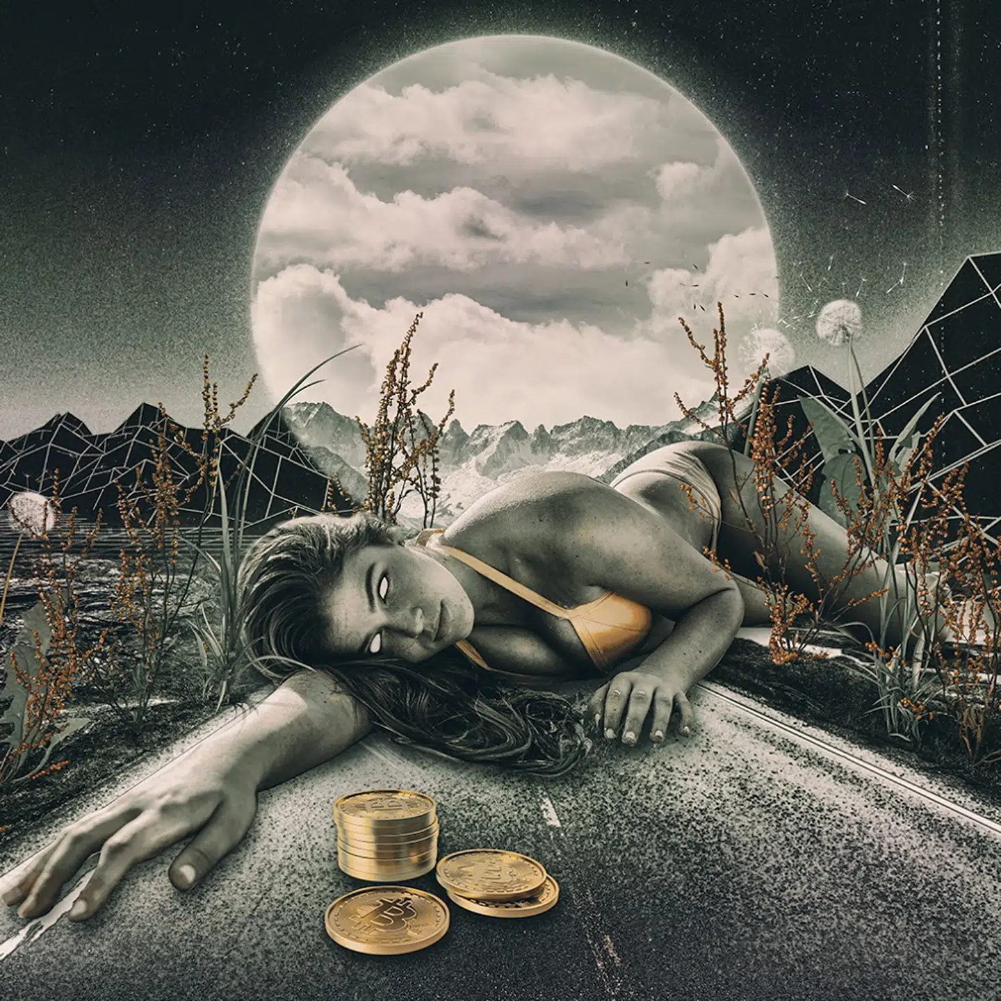 Dette NFT-kunstværk koster p.t. kun 69 cent – godt fire kroner.