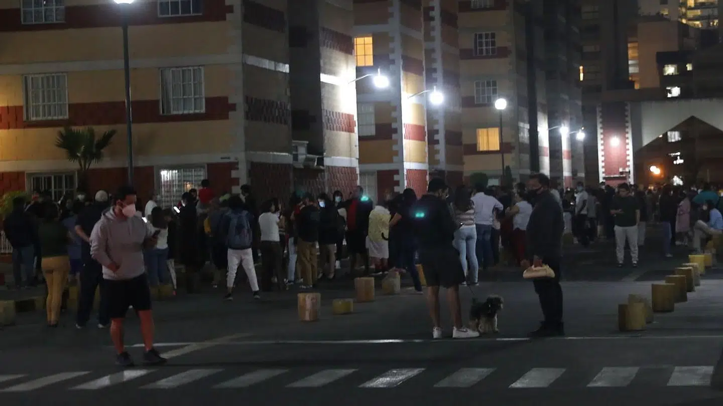 Japanere har forladt deres hjem efter jordskælvet.