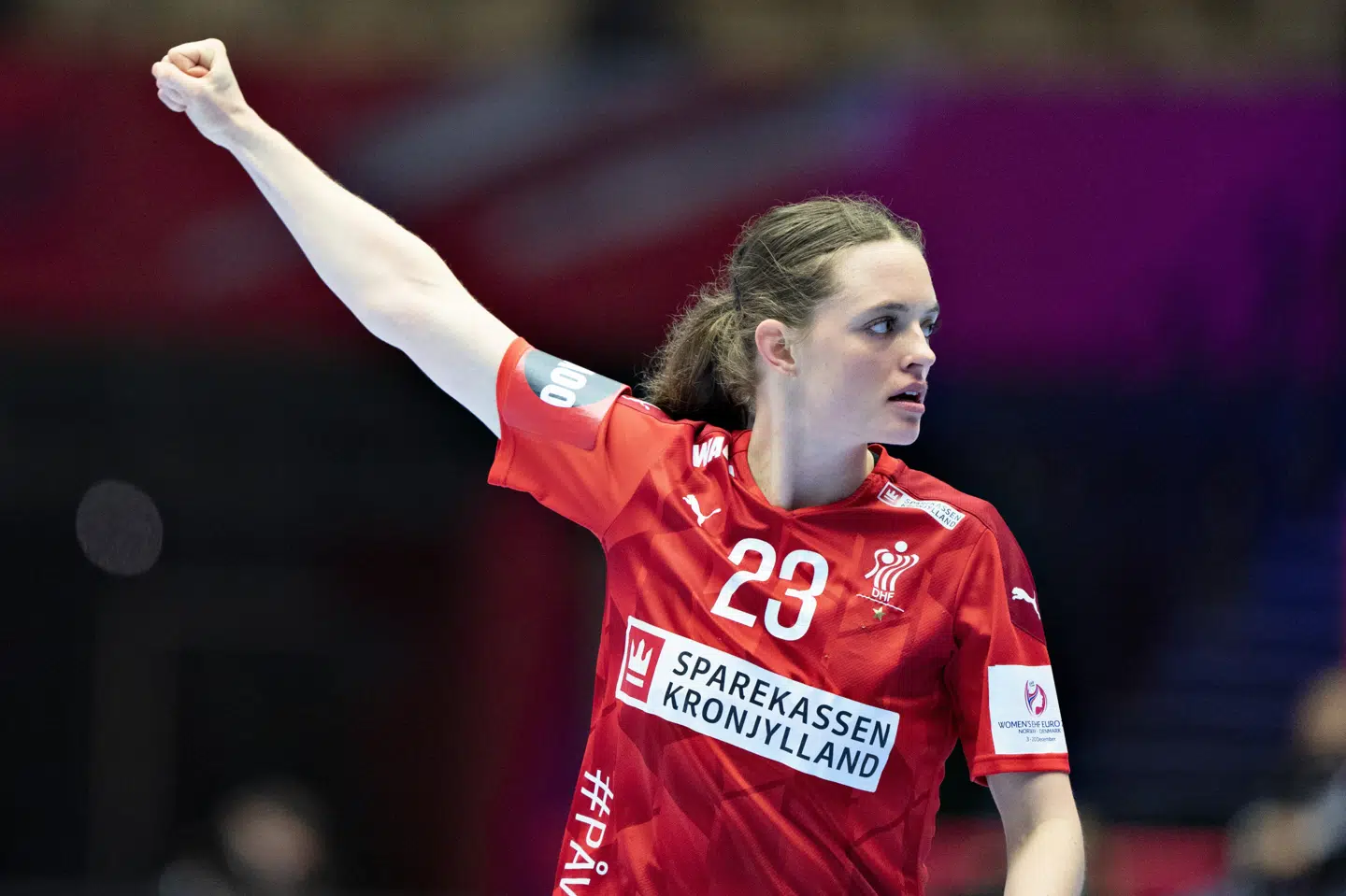 Kristina Jørgensen og resten af det danske landshold tabte også den anden testkamp mod Frankrig. (arkiv) Henning Bagger/Ritzau Scanpix