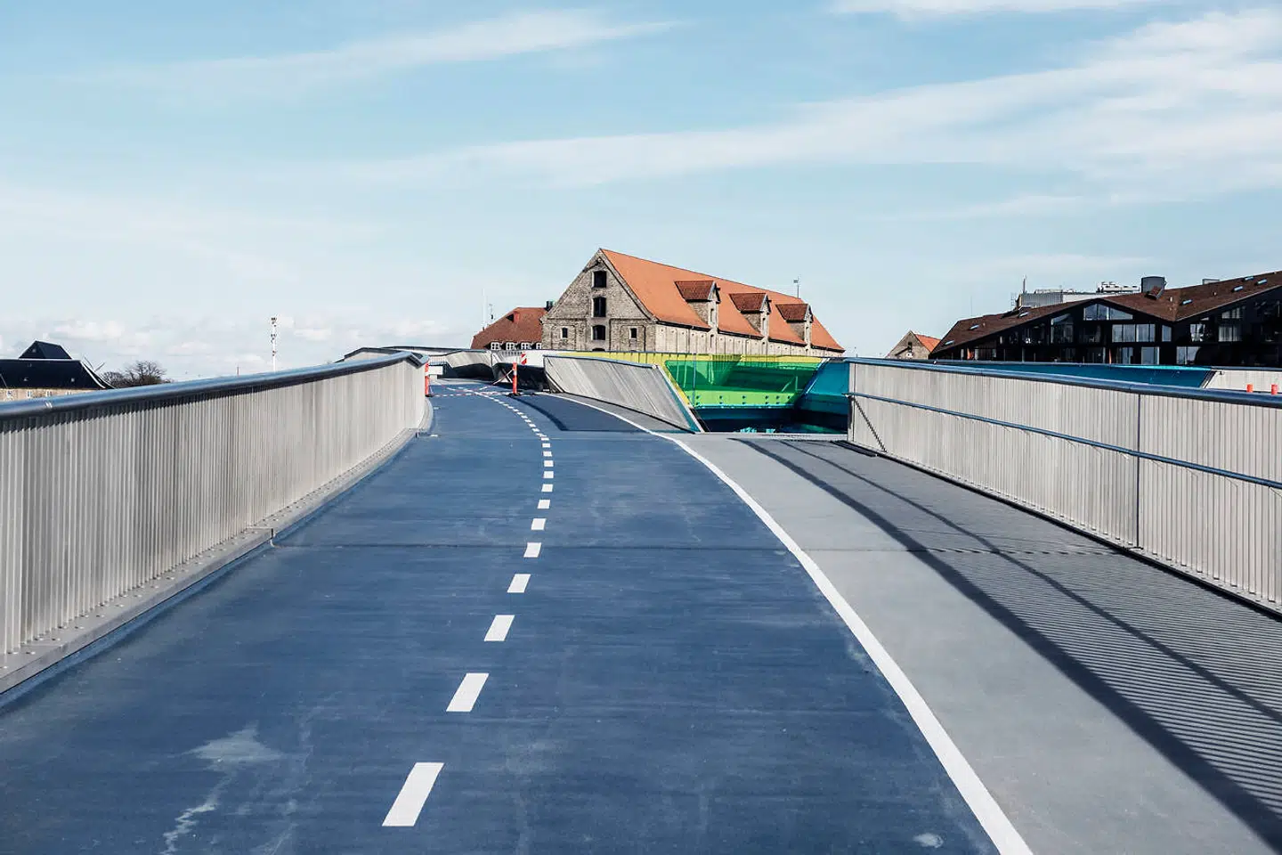 Inderhavnsbroen mellem Nyhavn og Christiansbro.