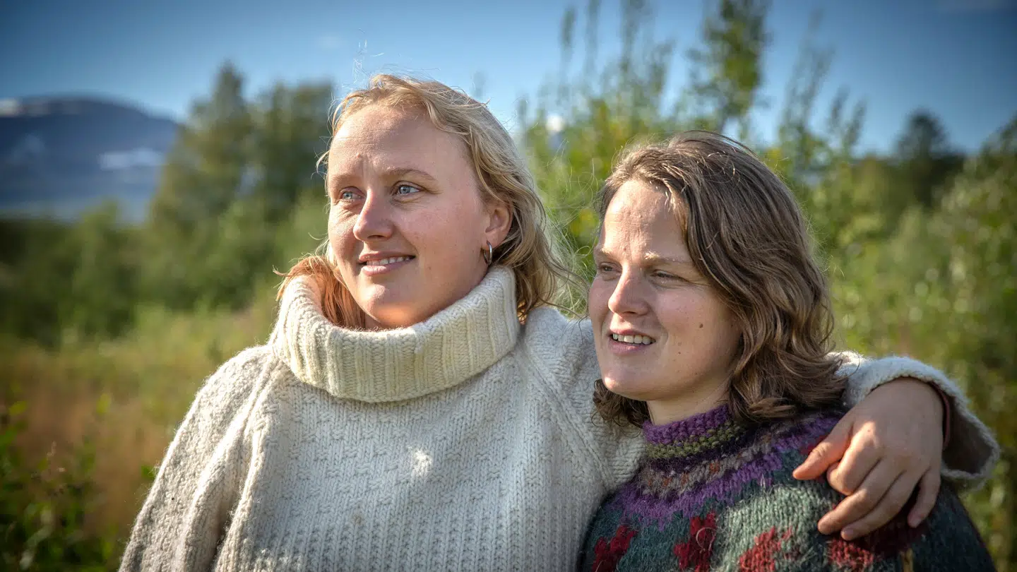 Ægteparret Camilla og Martha fra Krarup på Fyn.
