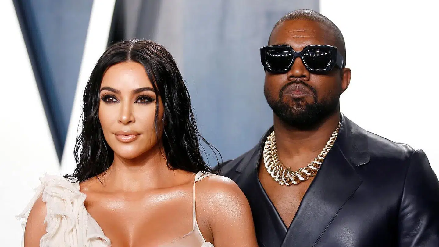 FILE PHOTO: Kim Kardashian and Kanye West attend the Vanity Fair Oscar party in Beverly Hills during the 92nd Academy Awards, in Los Angeles, California, U.S., February 9, 2020. REUTERS/Danny Moloshok/File Photo