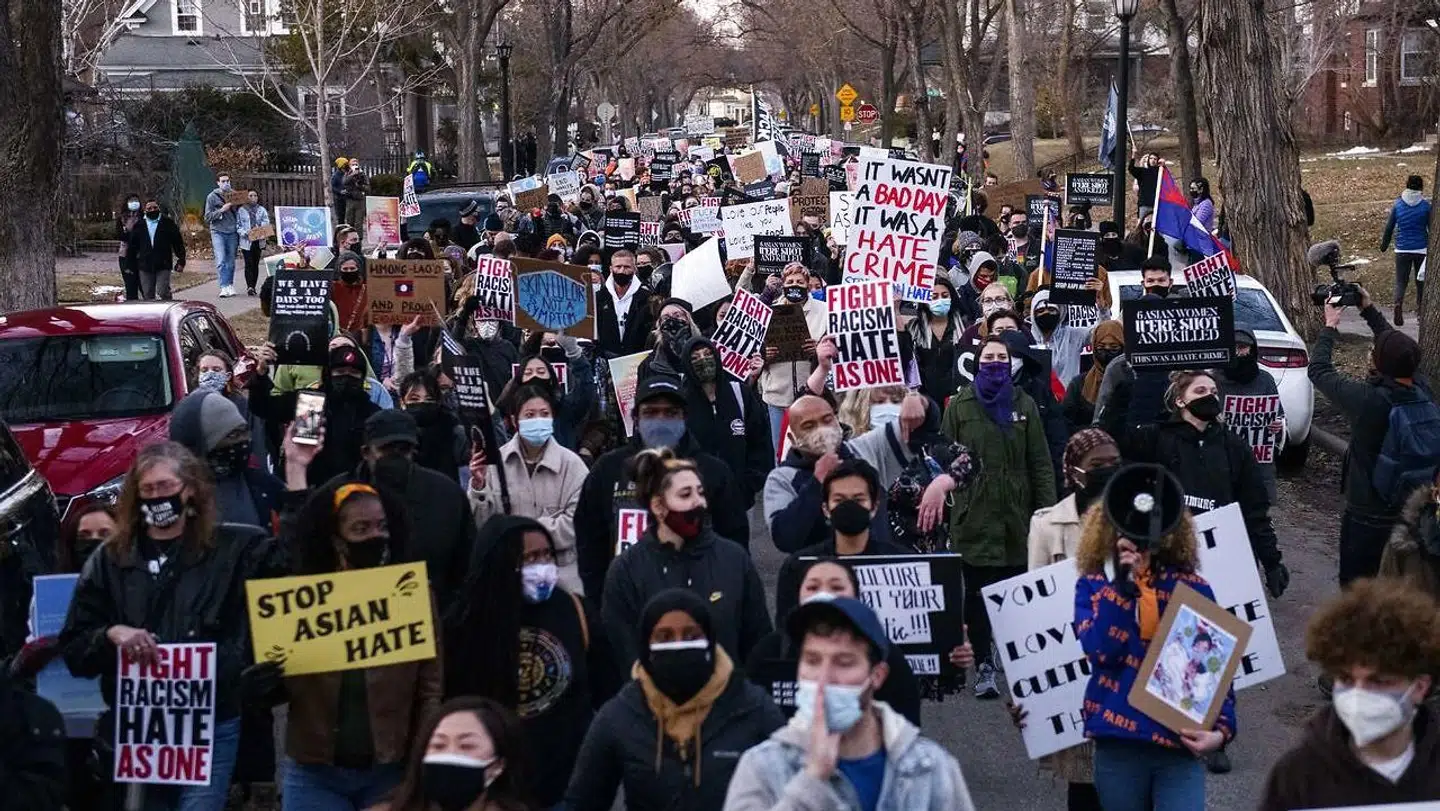 Demonstration i Atlanta.