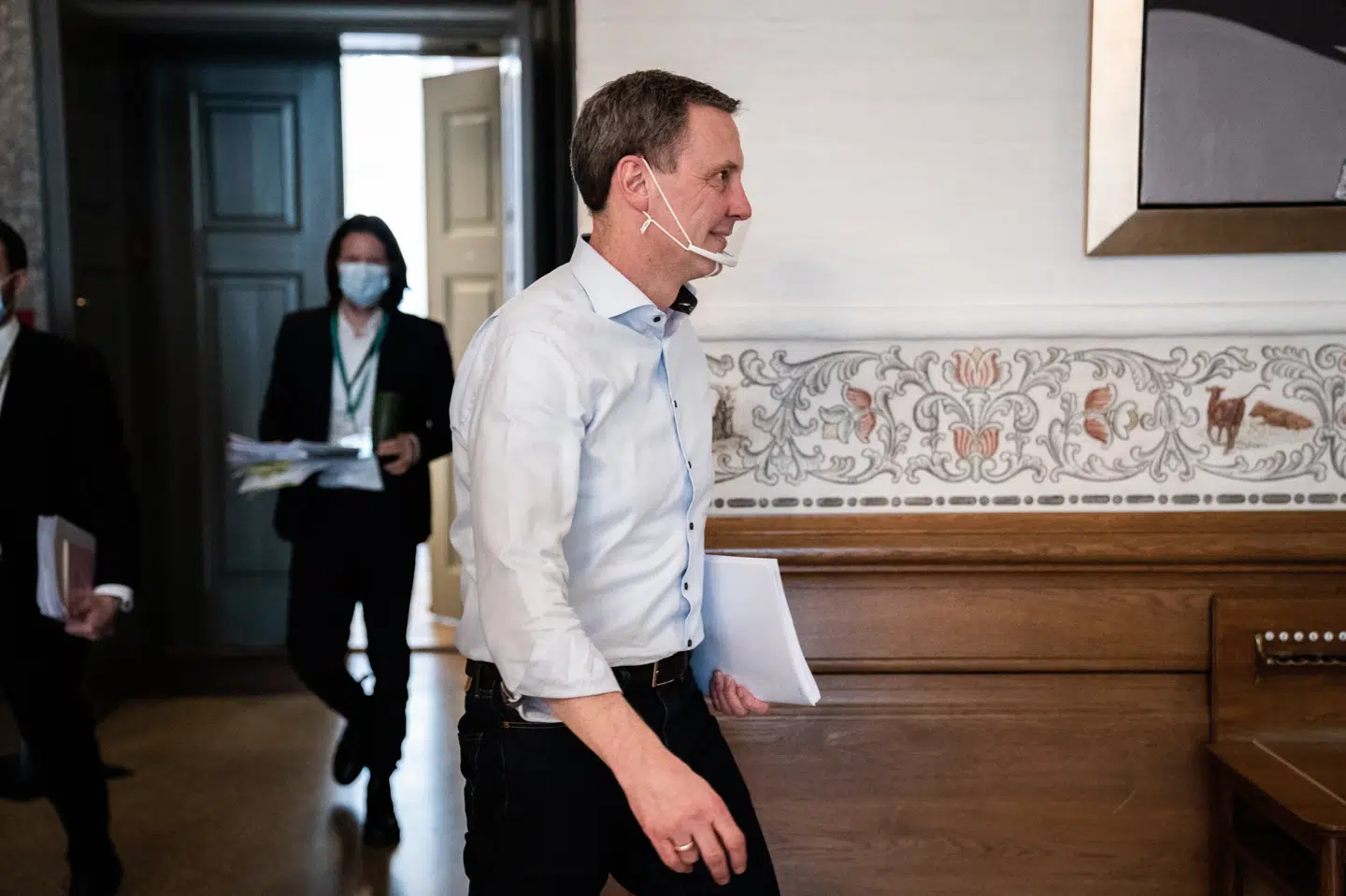 Justitsminister Nick Hækkerup (S) ser bekymret på domstolene, som er under pres med bunker af uafsluttede sager. (Arkivfoto) Emil Helms/Ritzau Scanpix