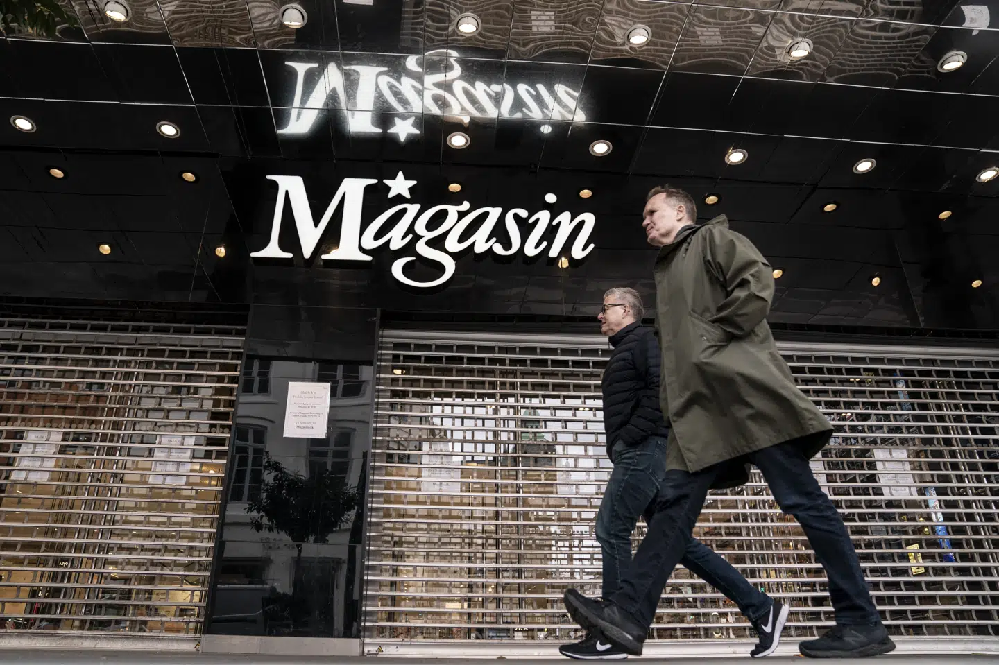 Storcentre som Magasin på Kgs. Nytorv er stadig lukket. Det ærgrer Dansk Erhverv. (Arkivfoto) Liselotte Sabroe/Ritzau Scanpix