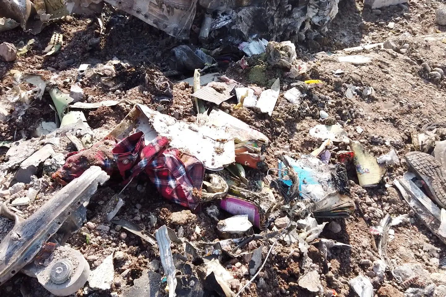 Alle ombordværende døde, da fly blev skudt ned i januar 2020 i Teheran. Social Media/Reuters