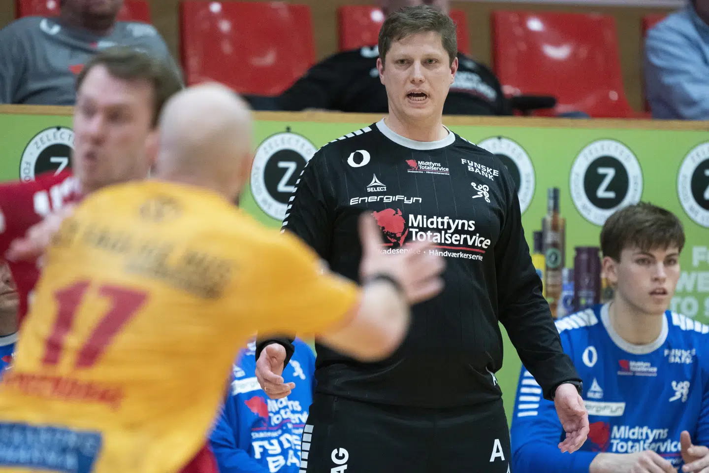 GOG-træner Nicolej Krickau har set sit hold smide en del point i ligaen på det seneste. (Arkivfoto) Claus Fisker/Ritzau Scanpix