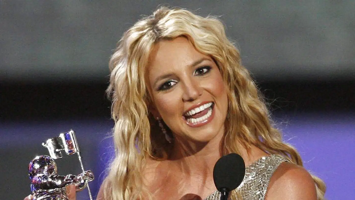 Britney Spears ses her i 2008.