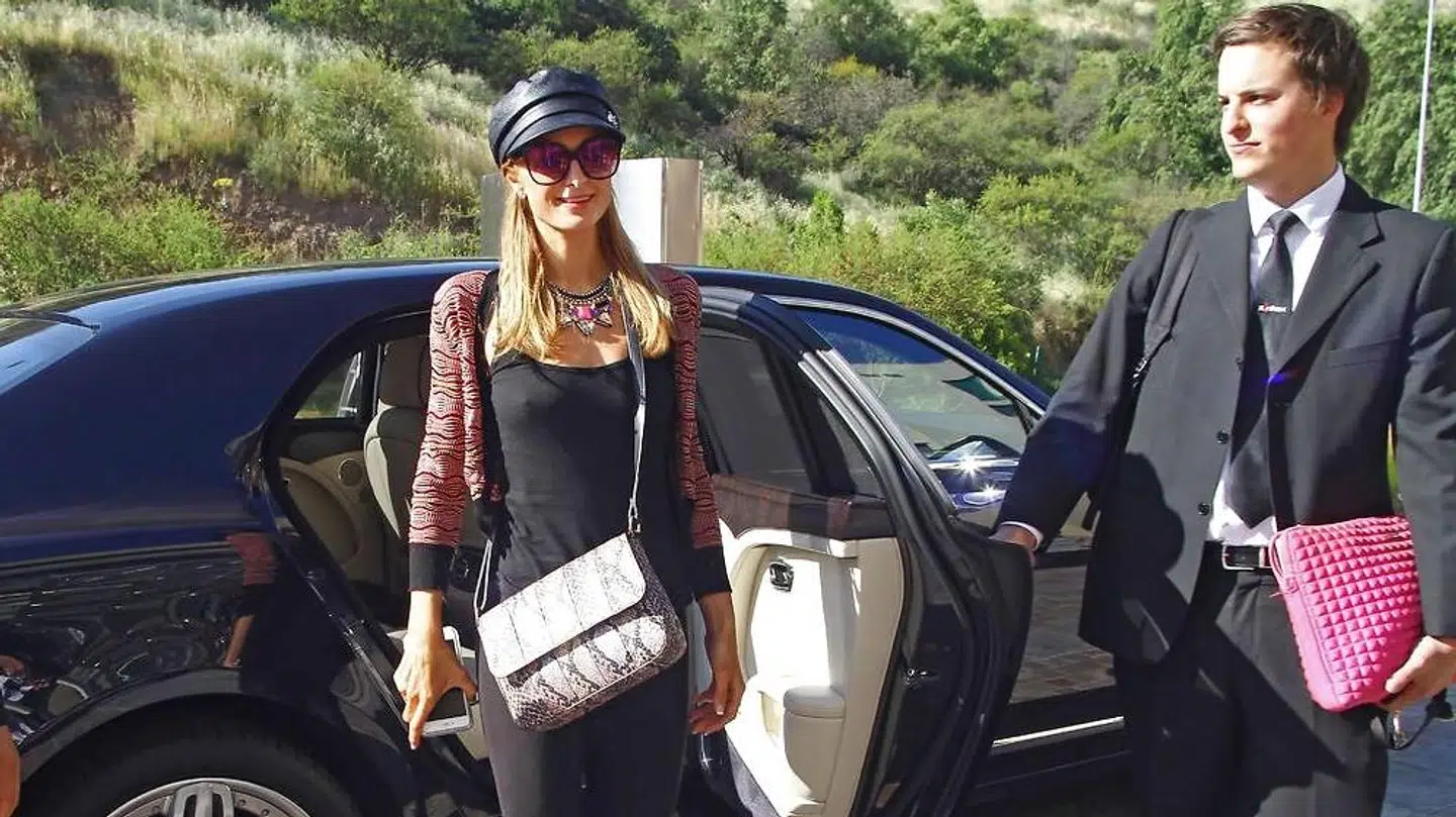 Paris HIlton er arving til hotelkæden 'Hilton'.