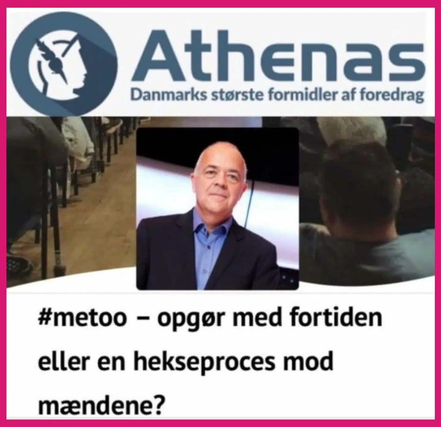 Jes Dorph-Pedersenss foredrag var beskrev sådan her på Athenas hjemmeside.