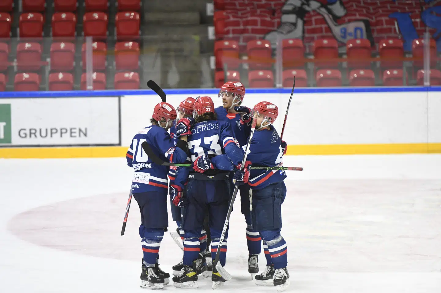 Rungsted slog Rødovre for tredje gang i træk i kvartfinaleserien. Thomas Sjørup/Ritzau Scanpix