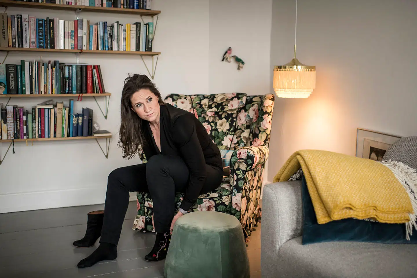 Journalist ov tv-vært Gertrud Thisted Højlund bruger en tung genstand i sin mulepose som våben, hvis en mand skulle overfalde hende.