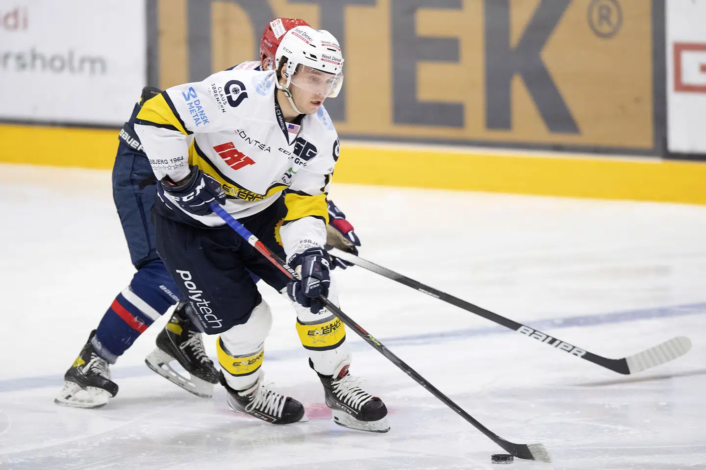 Craig Puffer lavede 48 point for Esbjerg i grundspillet og var dermed holdets næstfarligste spiller. Thomas Sjørup/Ritzau Scanpix