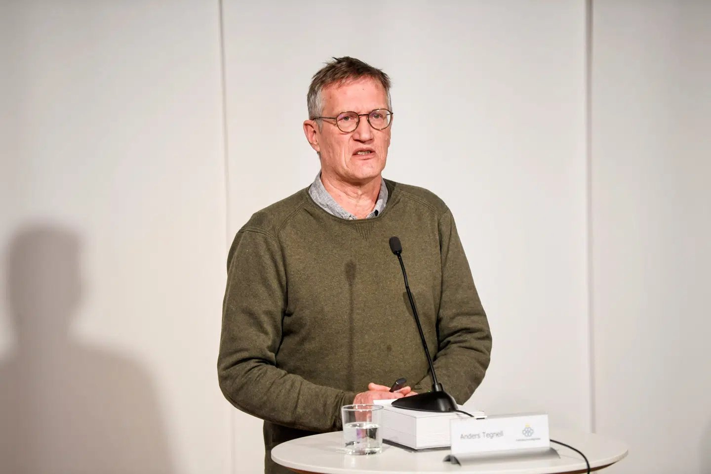 Sverige suspenderer brugen af AstraZeneca-vaccinen ud fra et forsigtighedsprincip, siger statsepidemiolog Anders Tegnell (Arkivfoto). Tt News Agency/Reuters