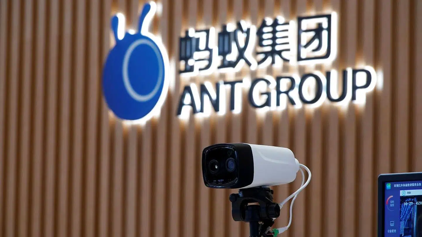 Ant Group, som er tilknyttet Alibaba. REUTERS/Aly Song/File Photo