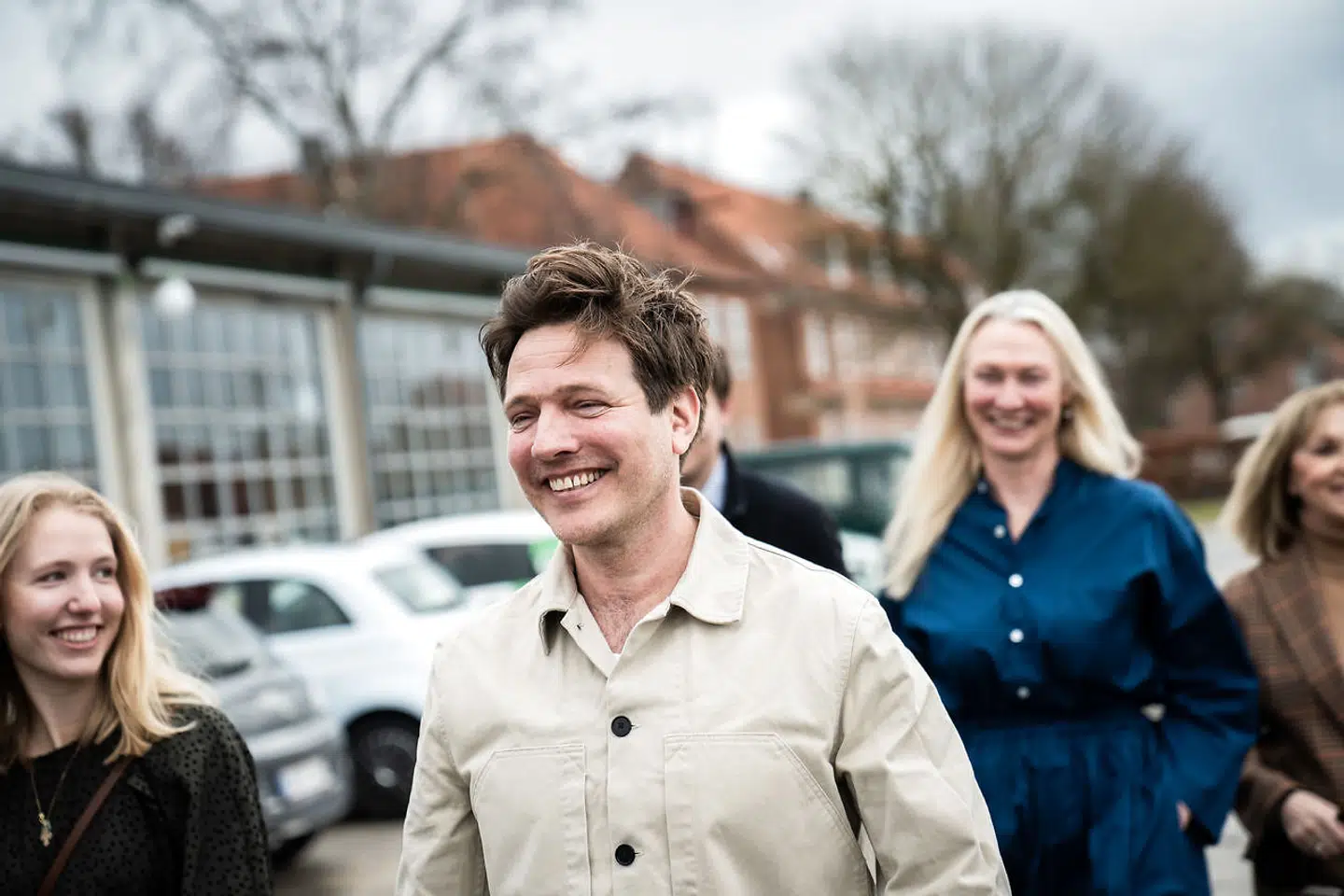 Thomas Vinterberg ved Oscar-nomineringerne hos Zentropa i Avedøre, 15. marts 2021. Thomas Vinterbergs og Zentropas film 'Druk' er nomineret til 'Bedste internationale film'. (Foto: Emil Helms/Ritzau Scanpix)