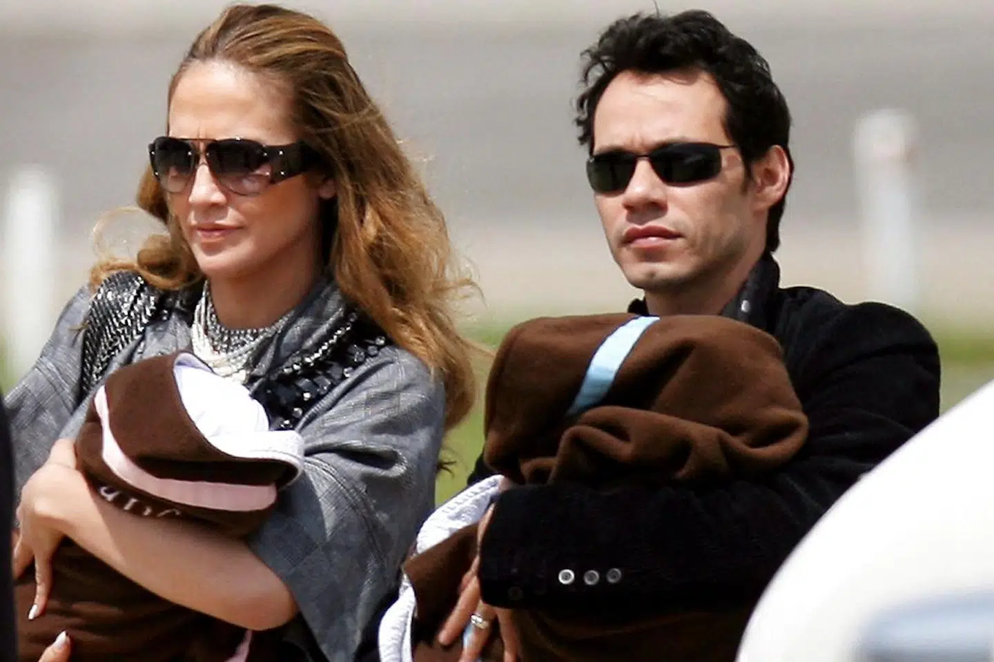 Jennifer Lopez var gift med Marc Anthony fra 2004 til 2014. Parret har sammen tvillingerne Max og Emme.