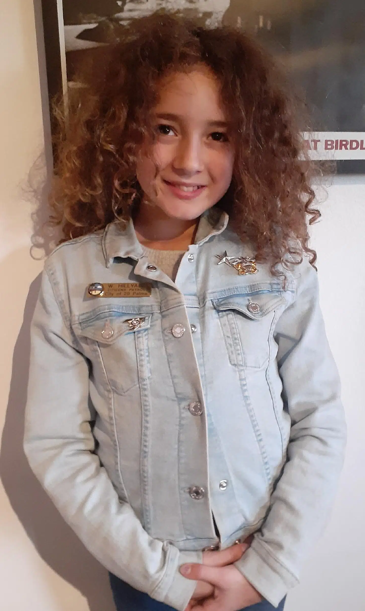 Isabel synger til sin farfar