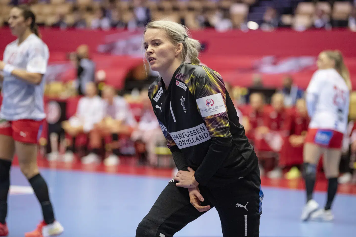 Det blev ikke til medaljer for Sandra Toft og resten af kvindelandsholdet til EM i december sidste år. Nu kigger spillerne frem mod VM, som er det næste store mål. (arkivfoto) Bo Amstrup/Ritzau Scanpix