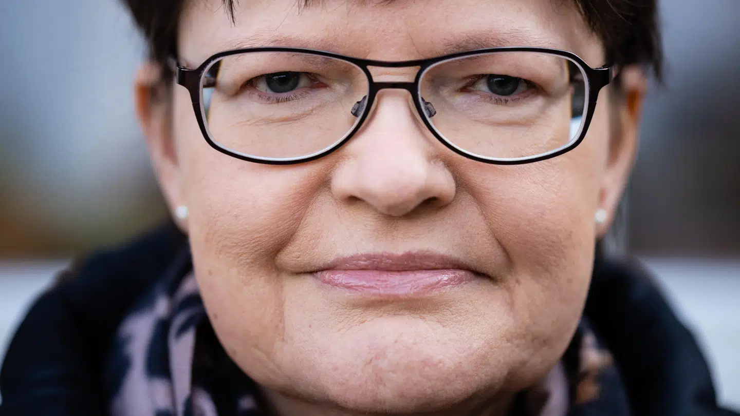 Inger Vittrup fik en blodprop i øjet i november 2020. Men der har været lang ventetid på behandling og opfølgning efterfølgende. Foto: Philip Flindt/Byrd.