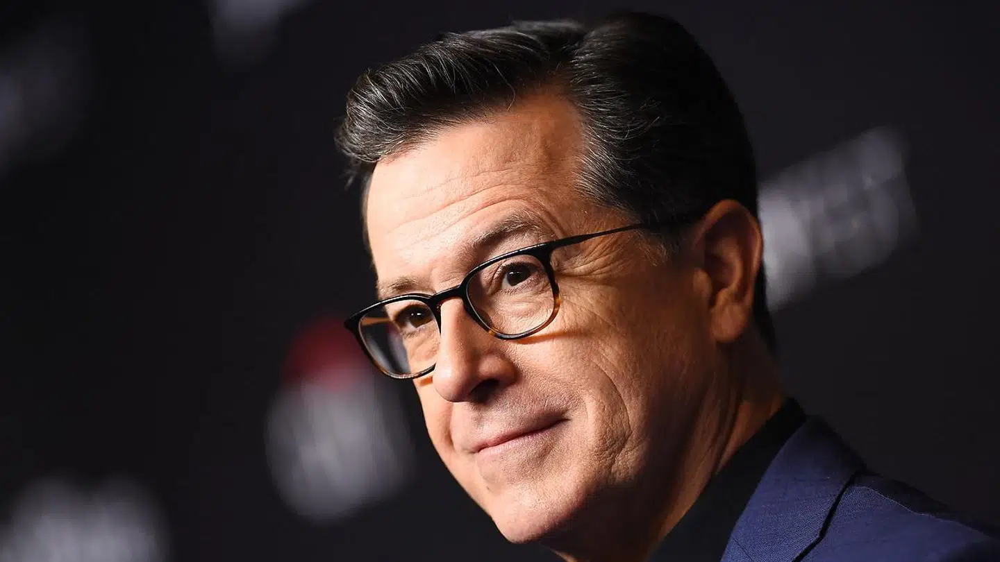 US comedian Stephen Colbert arrives at the PaleyFest presentation of "An evening with Stephen Colbert" at the Dolby theatre on March 16, 2019 in Hollywood, California. VALERIE MACON / AFP