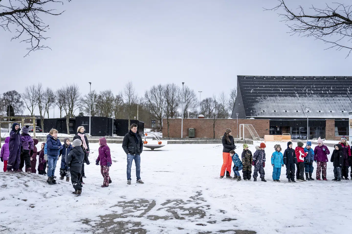 Over en måned efter at de mindste elever fik kom i skole, er det nu de ældste elevers tur tid at komme tilbage i skole (Arkivfoto) Mads Claus Rasmussen/Ritzau Scanpix