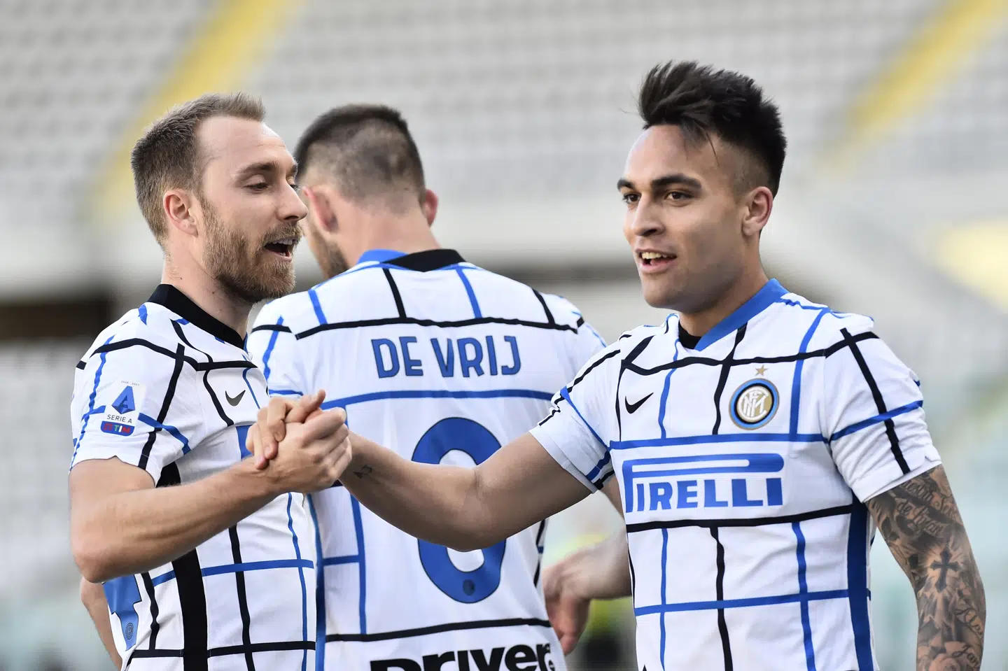 Christian Eriksen og Inter vandt søndag over Torino. Massimo Pinca/Reuters